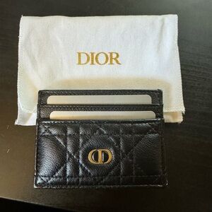 Dior Caro Freesia Card Holder